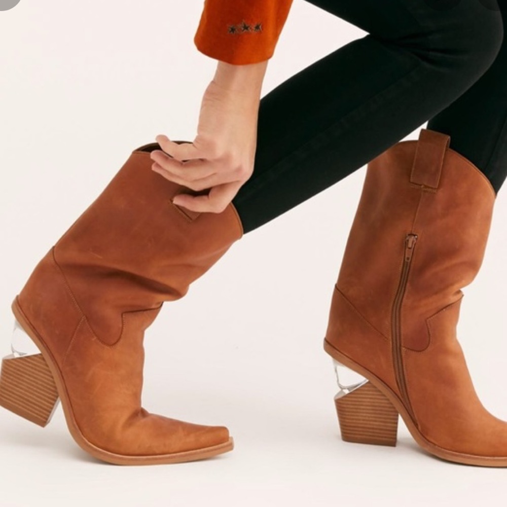 Tahoe Western Boot by Jeffrey Campbell NWOT